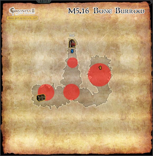 1 - World Atlas - Map - Orobas Fjords - M5.16 Bone Burrow - World Atlas - Orobas Fjords - Divinity II: Ego Draconis - Game Guide and Walkthrough