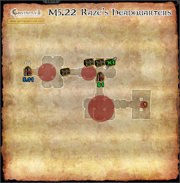 1 - World Atlas - Map - Orobas Fjords - M5.22 Raze's Headquarters - World Atlas - Orobas Fjords - Divinity II: Ego Draconis - Game Guide and Walkthrough