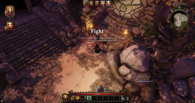 In the underground, on the right, there is an optional tutorial - A Mysterious Murder | Cyseal - Main quests - Cyseal - Main quests - Divinity: Original Sin Game Guide