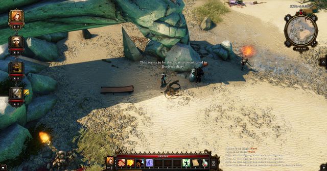 Here, the party members realize that they are where they should be - A Mysterious Murder | Cyseal - Main quests - Cyseal - Main quests - Divinity: Original Sin Game Guide