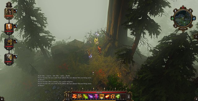 Even the trees are weird in this forest. - A Forge of Soul | Dark Forest - Main quests - Dark Forest - Main quests - Divinity: Original Sin Game Guide