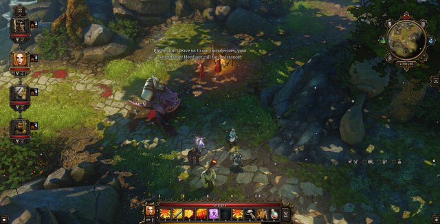 The wounded animal - you can either try to help, or not - Remaining quests | Luculla Forest / Hiberheim - Side quests - Luculla Forest / Hiberheim - Side quests - Divinity: Original Sin Game Guide