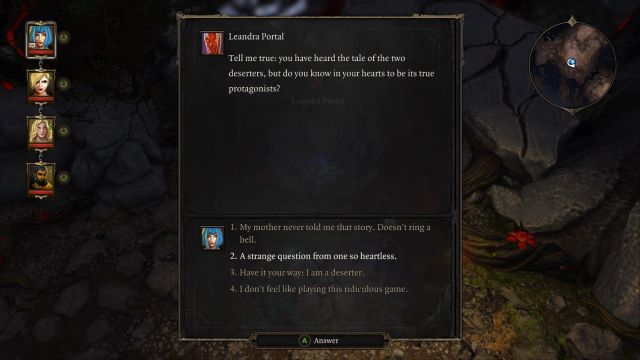 Incorrect answer will teleport your whole party to the very beginning. - First Garden (Void Dragon) | Dark Forest - Main quests - Dark Forest - Main quests - Divinity: Original Sin Game Guide
