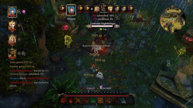 A single, lucky attack from your warrior can take the boss down. - Garkula Nightbringer | Bosses - Bosses - Divinity: Original Sin Game Guide