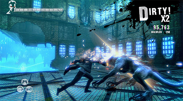 Be ready, because a harder battle awaits - Going through the third part of prison - 7: Overturn - DMC: Devil May Cry - Game Guide and Walkthrough