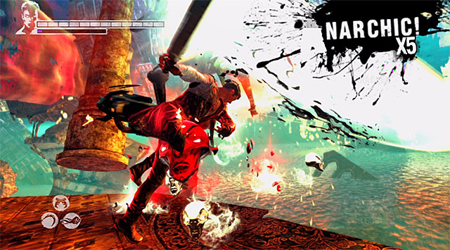 Probably you wont finish them off with active Devil Trigger, so end the battle - The first memory - 9: Devil Inside - DMC: Devil May Cry - Game Guide and Walkthrough