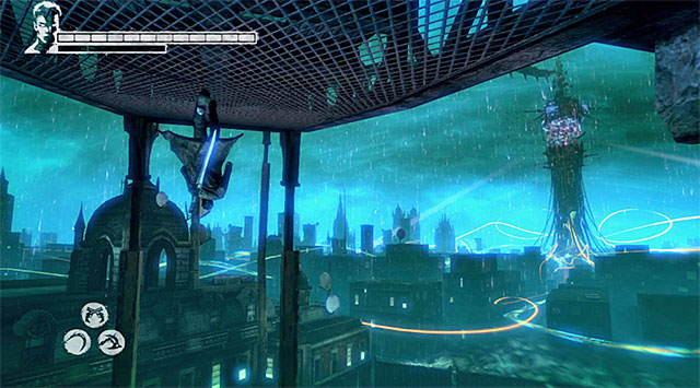 Move forward - Getting to Bob Barbas - 10: Bad News - DMC: Devil May Cry - Game Guide and Walkthrough