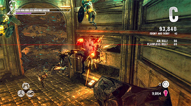 Begin a battle - Exploring the Orders building - 11: The Order - DMC: Devil May Cry - Game Guide and Walkthrough