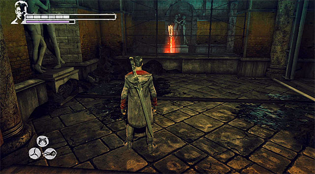 Continue walking, finding among others locked door - Exploring the Orders base - 11: The Order - DMC: Devil May Cry - Game Guide and Walkthrough