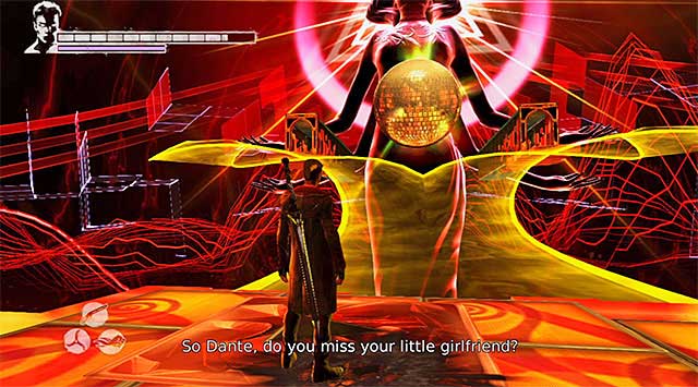 After landing on a bigger platform look for a Lost Soul - Getting to the place where the sixth round takes place - 13: Devils Dalliance - DMC: Devil May Cry - Game Guide and Walkthrough