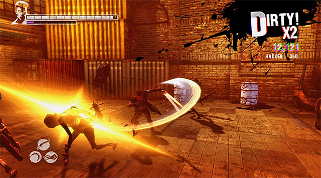 2 - Going through the city - 15: The Trade - DMC: Devil May Cry - Game Guide and Walkthrough