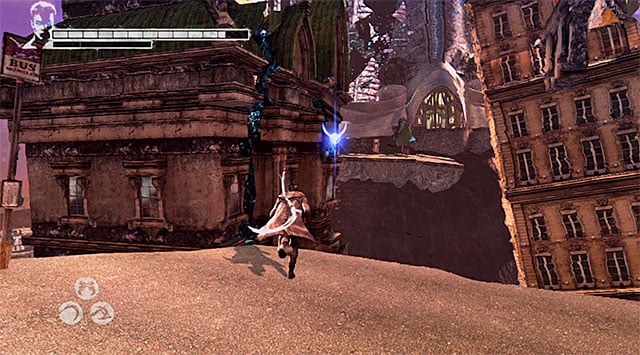 Move forward, but remember that you cant stop - Reaching Mundus tower - 16: The Plan - DMC: Devil May Cry - Game Guide and Walkthrough