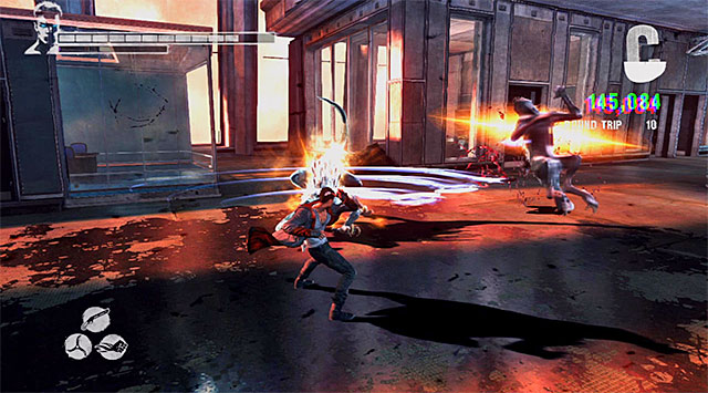 After that go into a nearby corridor but be ready to destroy Demonic Shards - Exploring the 105th floor - 16: The Plan - DMC: Devil May Cry - Game Guide and Walkthrough