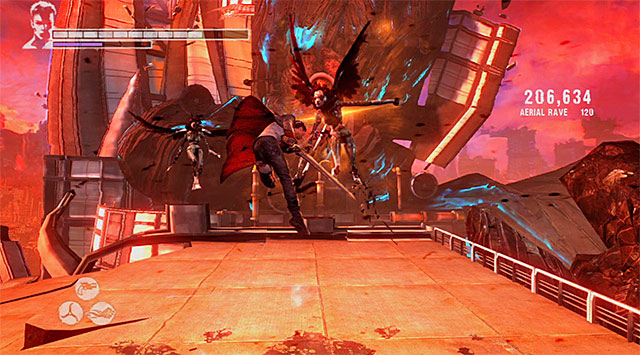 A last part of battles in this mission in front of you - Getting to the main core - 16: The Plan - DMC: Devil May Cry - Game Guide and Walkthrough