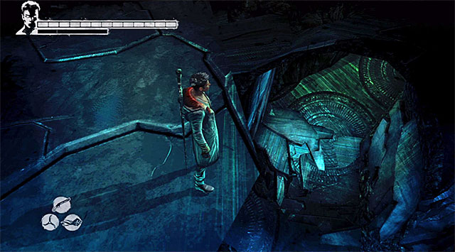 Head for a generator number three - Restarting the third generator - 18: Demons Den - DMC: Devil May Cry - Game Guide and Walkthrough