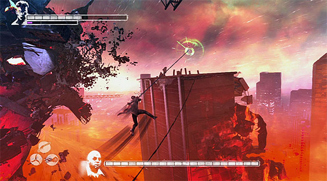 The second part of the fight with Mundus is much easier than the previous one - Boss: Mundus - second part of an encounter - 19: Face of the Demon - DMC: Devil May Cry - Game Guide and Walkthrough