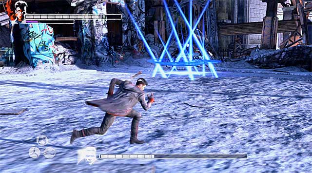 As the time passes, Vergil will gain new attacks - Boss: Vergil - 20: The End - DMC: Devil May Cry - Game Guide and Walkthrough