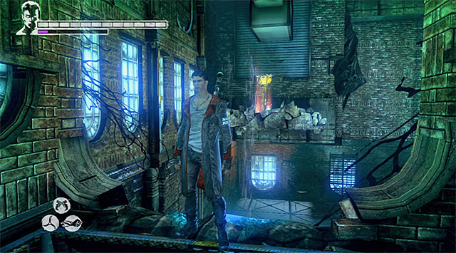 KEY 3/3 (COPPER) - Key is in the warehouse, where you have the last battle with Rage beasts - Mission 7: Overturn - Keys - DMC: Devil May Cry - Game Guide and Walkthrough