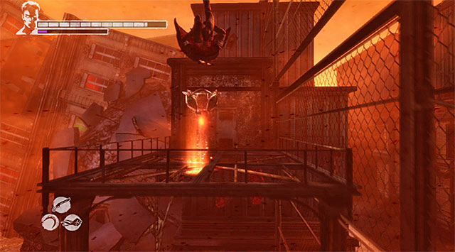 KEY 2/2 (COPPER) - Key can be found when you reach a place where you can pull a bus - Mission 15: The Trade - Keys - DMC: Devil May Cry - Game Guide and Walkthrough