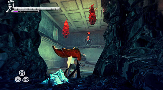 SOUL 1/3 - SOUL is in the secret area, next to the main arena - Mission 3: Bloodline - Lost Souls - DMC: Devil May Cry - Game Guide and Walkthrough