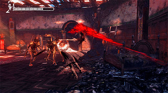 Get to the another room - Exploring the first part of the mansion - 2: Home Truths - DMC: Devil May Cry - Game Guide and Walkthrough