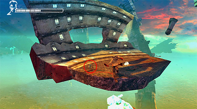 Return to standard use of Pull - catch latches - The Second Memory - 2: Home Truths - DMC: Devil May Cry - Game Guide and Walkthrough