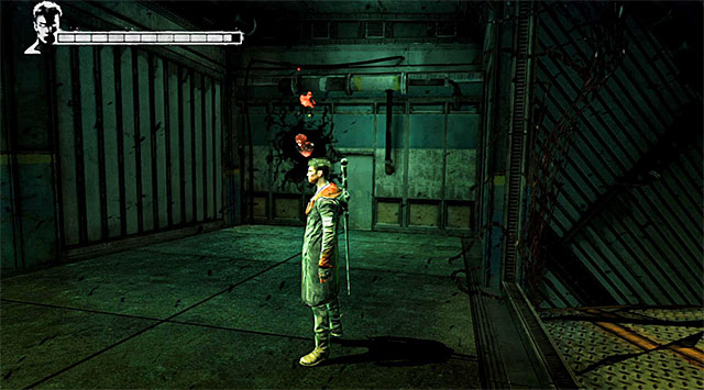 When you finish them off, use Demon Pull - Going through the second warehouse - 5: Virility - DMC: Devil May Cry - Game Guide and Walkthrough