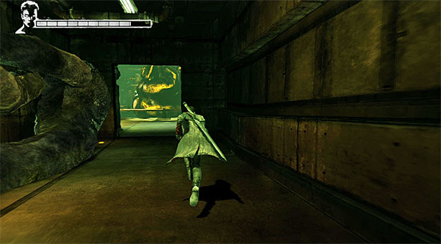 Return to the crossroads and choose not searched yet corridor - Getting to the mixing room - 5: Virility - DMC: Devil May Cry - Game Guide and Walkthrough