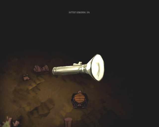 On the top of the screen, there is information of the flashlight battery status. - Description of The Screecher mod - Alls Well That Maxwell - Dont Starve - Game Guide and Walkthrough