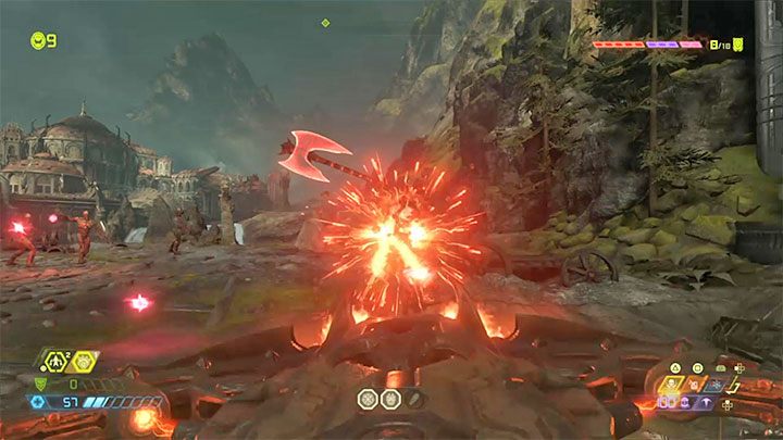 The best weapon to weaken a Marauder is the Ballista - Doom Eternal: Marauders - how to defeat them? - Combat - Doom Eternal Guide