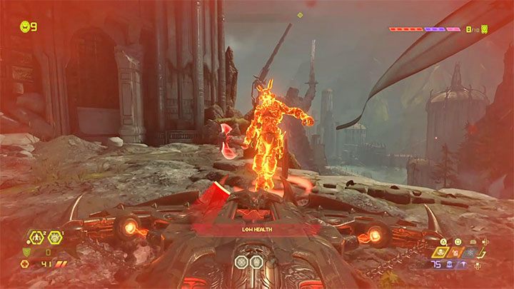 Fight until the Marauder gets stunned and starts flashing - Doom Eternal: Marauders - how to defeat them? - Combat - Doom Eternal Guide