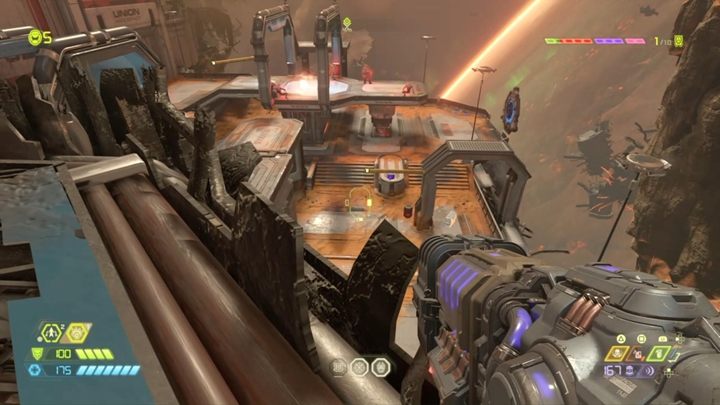 Destroy all enemies and use a teleport - Doom Eternal: Mars Core walkthrough - Levels walkthrough - Doom Eternal Guide