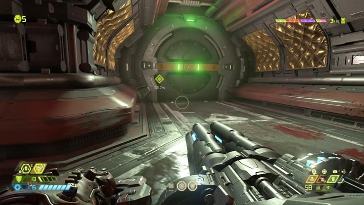 Now go through the door and get to the gun station - Doom Eternal: Mars Core walkthrough - Levels walkthrough - Doom Eternal Guide