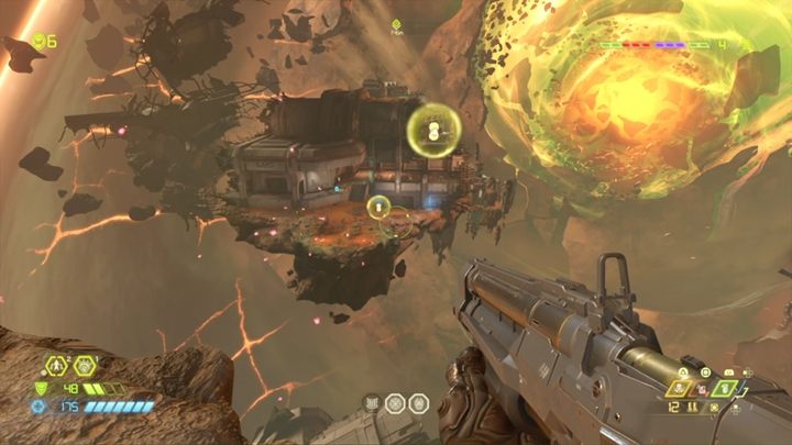 You need to make some jumps now to get to the next area filled with enemies - Doom Eternal: Mars Core walkthrough - Levels walkthrough - Doom Eternal Guide