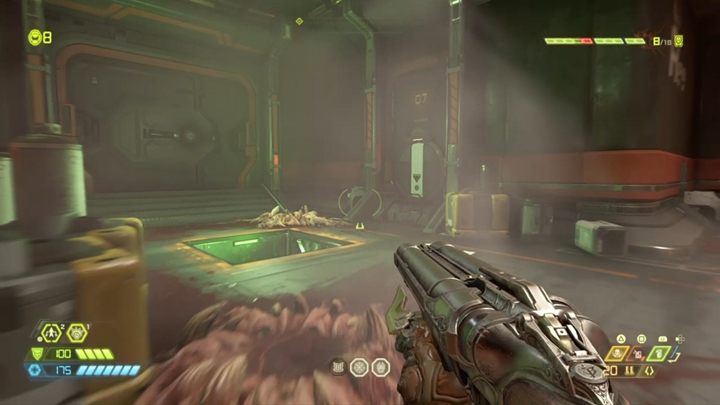 Then, reach the another damaged part of the base - Doom Eternal: Mars Core walkthrough - Levels walkthrough - Doom Eternal Guide