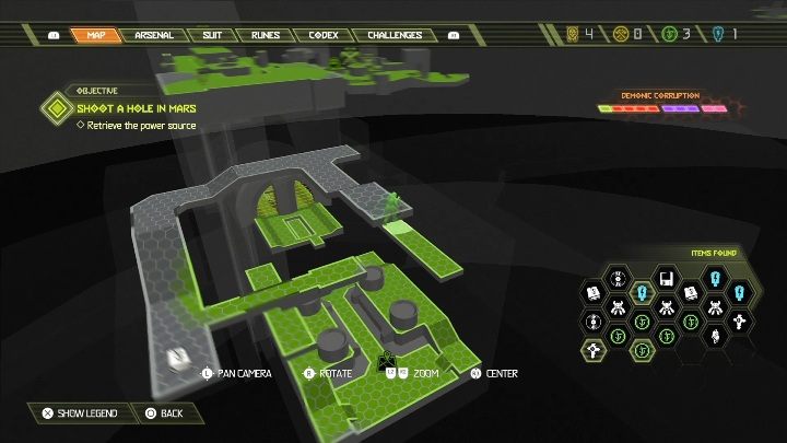 4 - Doom Eternal: Mars Core secrets maps and location - Collectibles and secrets - Doom Eternal Guide