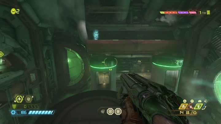 Youll get to that secret by jumping on a few columns - Doom Eternal: Mars Core secrets maps and location - Collectibles and secrets - Doom Eternal Guide