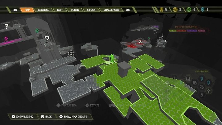 10 - Doom Eternal: Mars Core secrets maps and location - Collectibles and secrets - Doom Eternal Guide