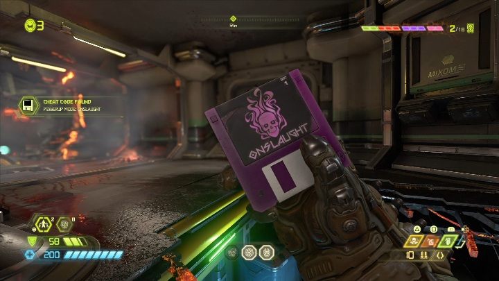 This is another secret that can be found as you make progress in the story mission - Doom Eternal: Mars Core secrets maps and location - Collectibles and secrets - Doom Eternal Guide