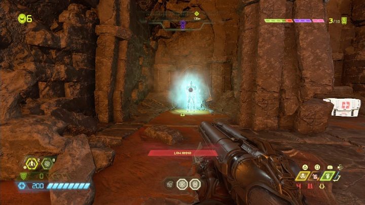 Youll find another secret by following the straight path - Doom Eternal: Mars Core secrets maps and location - Collectibles and secrets - Doom Eternal Guide