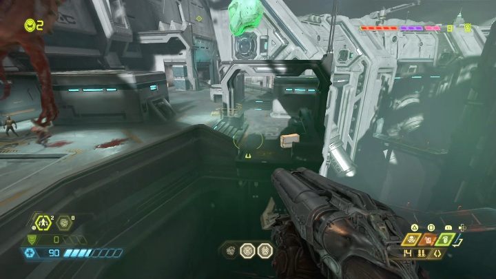 You will find the first extra life on the battlefield - Doom Eternal: Mars Core secrets maps and location - Collectibles and secrets - Doom Eternal Guide