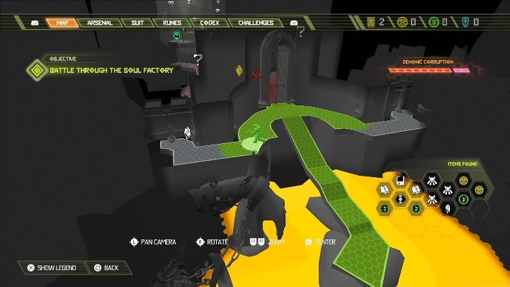 1 - Doom Eternal: Nekravol 1 secrets maps and location - Collectibles and secrets - Doom Eternal Guide