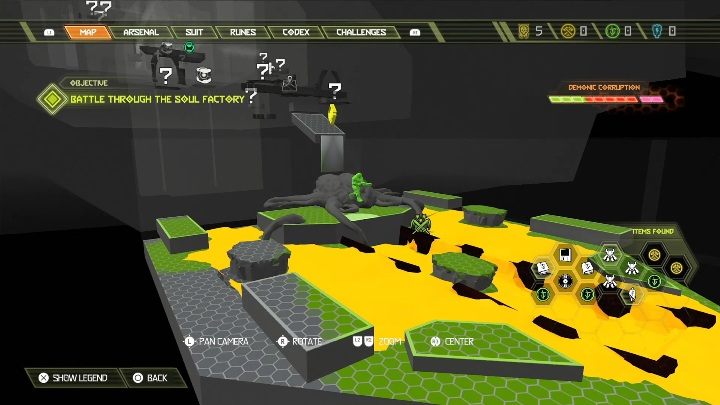 5 - Doom Eternal: Nekravol 1 secrets maps and location - Collectibles and secrets - Doom Eternal Guide