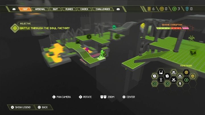 7 - Doom Eternal: Nekravol 1 secrets maps and location - Collectibles and secrets - Doom Eternal Guide