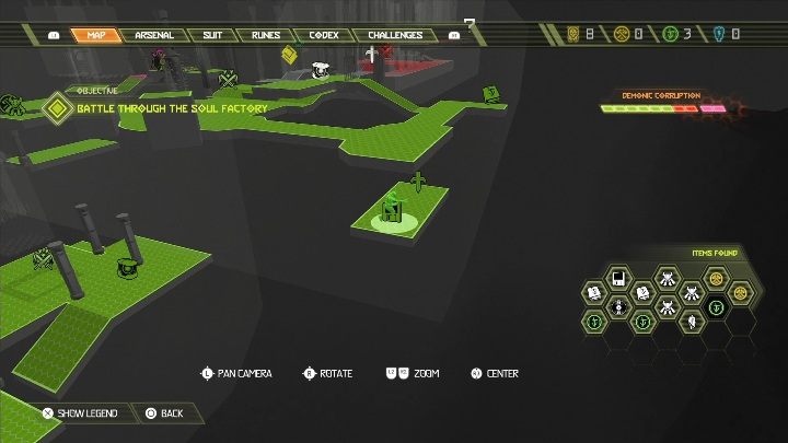 12 - Doom Eternal: Nekravol 1 secrets maps and location - Collectibles and secrets - Doom Eternal Guide