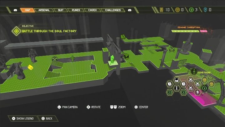 15 - Doom Eternal: Nekravol 1 secrets maps and location - Collectibles and secrets - Doom Eternal Guide