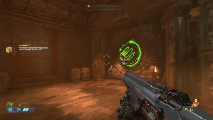 Now go to the big chest with the green fist symbol - Doom Eternal: Hell on Earth walkthrough - Levels walkthrough - Doom Eternal Guide