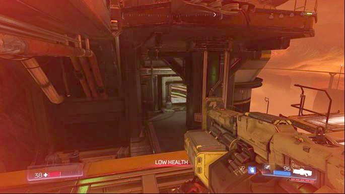 You will unlock a Classic Map which is located one floor below - Doom: Destroyed Argent Facility Walkthrough - Doom: Walkthrough - Doom Game Guide & Walkthrough