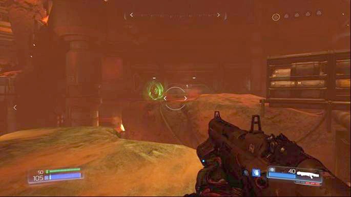 Go left before you open it - Doom: Destroyed Argent Facility Walkthrough - Doom: Walkthrough - Doom Game Guide & Walkthrough