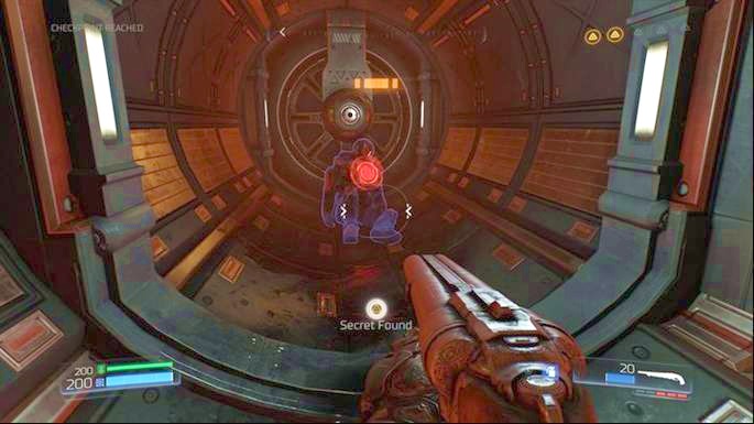 Now you can jump there by using the gravity jump - Doom: Destroyed Argent Facility Walkthrough - Doom: Walkthrough - Doom Game Guide & Walkthrough